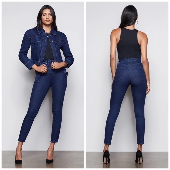 Good American Good Curve Skinny 70’s Icon Jeans 26 - Picture 1 of 10